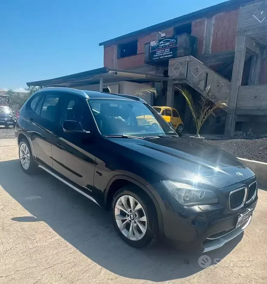 Usata BMW X1 143 CV (105 kW) 2012 Nero SUV