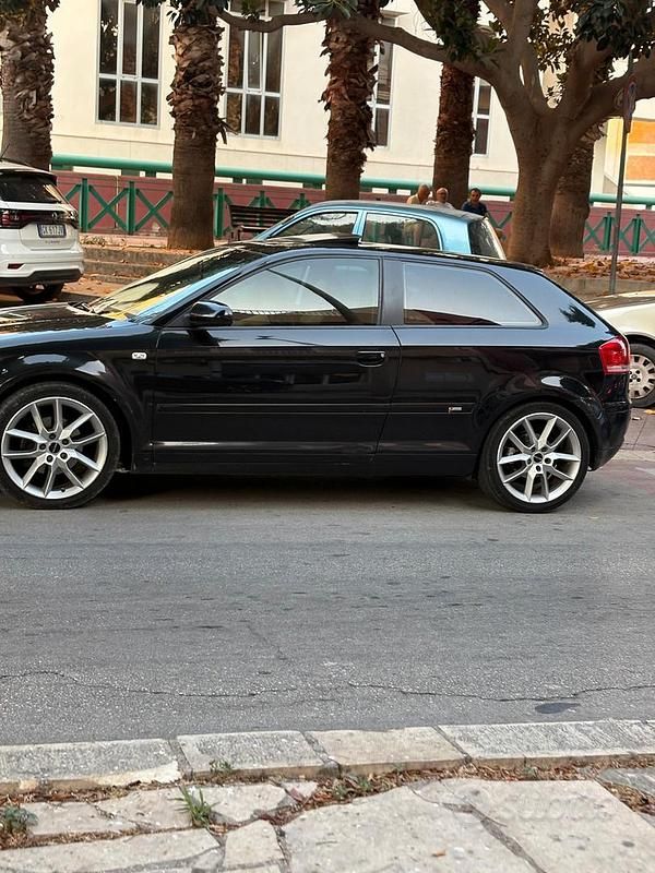 Usata Audi A3 S-Line 2007 Nero Utilitaria