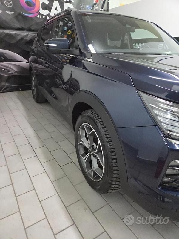 Usata SsangYong Korando 136 CV (100 kW) 2022 Blu Station wagon