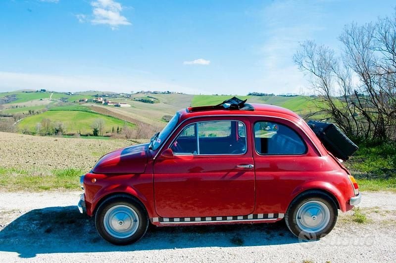 Usata Fiat 500 1970 Rosso Utilitaria