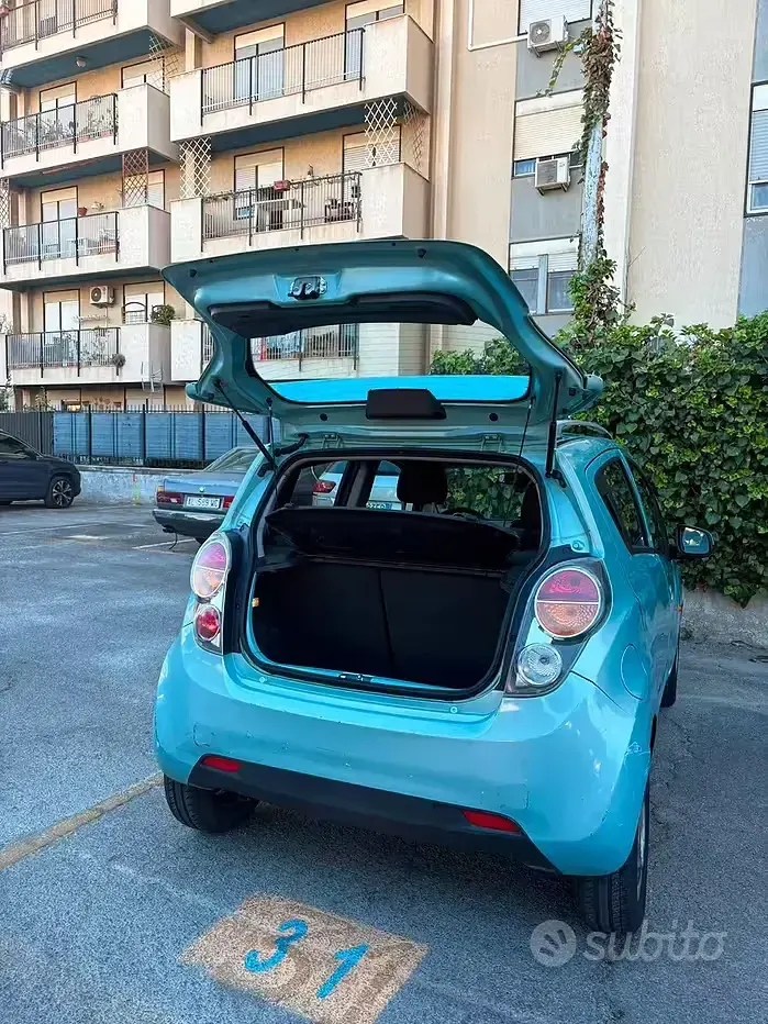 Usata Chevrolet Spark 68 CV (50 kW) 2010 Bluazzurro Utilitaria
