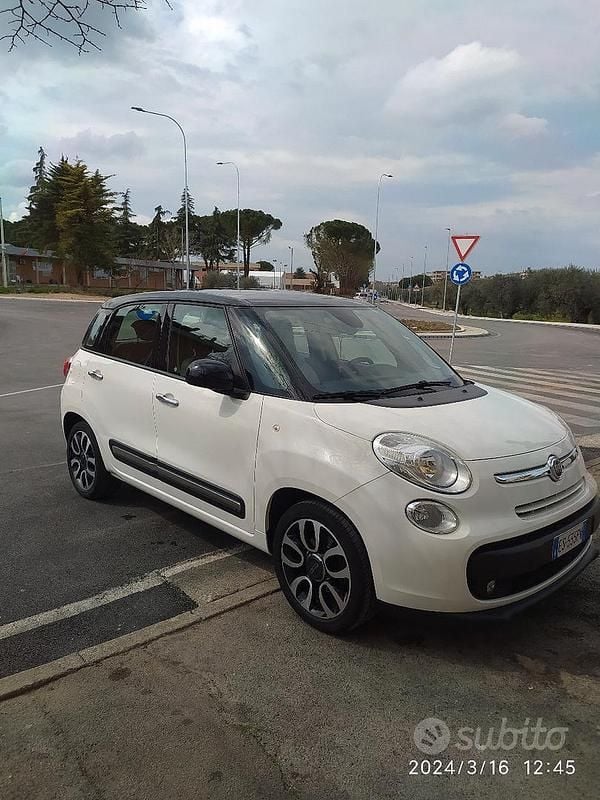 Usata Fiat 500L 105 CV (77 kW) 2013 Bianco Monovolume