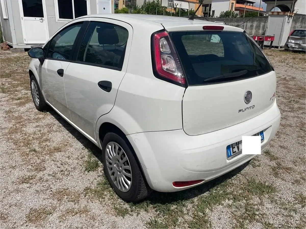 Usata Fiat Punto Street 75 CV (55 kW) 2014 Bianco Utilitaria