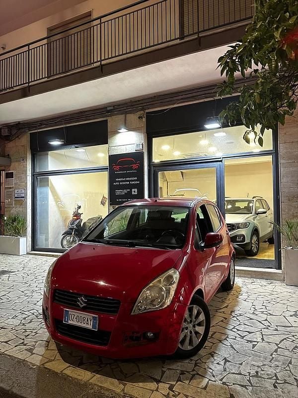 Usata Suzuki Splash GLS 86 CV (63 kW) 2009 Rosso Utilitaria
