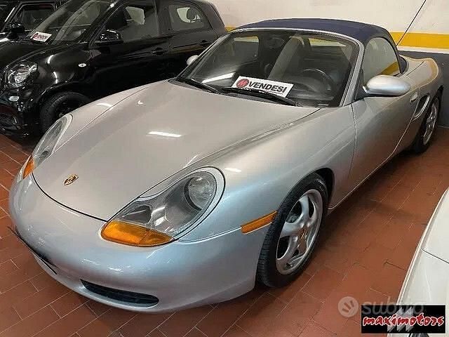 Usata Porsche Boxster 204 CV (150 kW) 1999 Grigio Cabrio