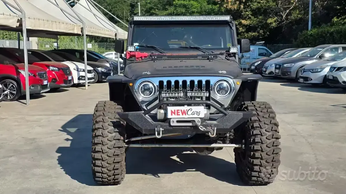 Usata Jeep Wrangler 177 CV (130 kW) 1997 Nero SUV