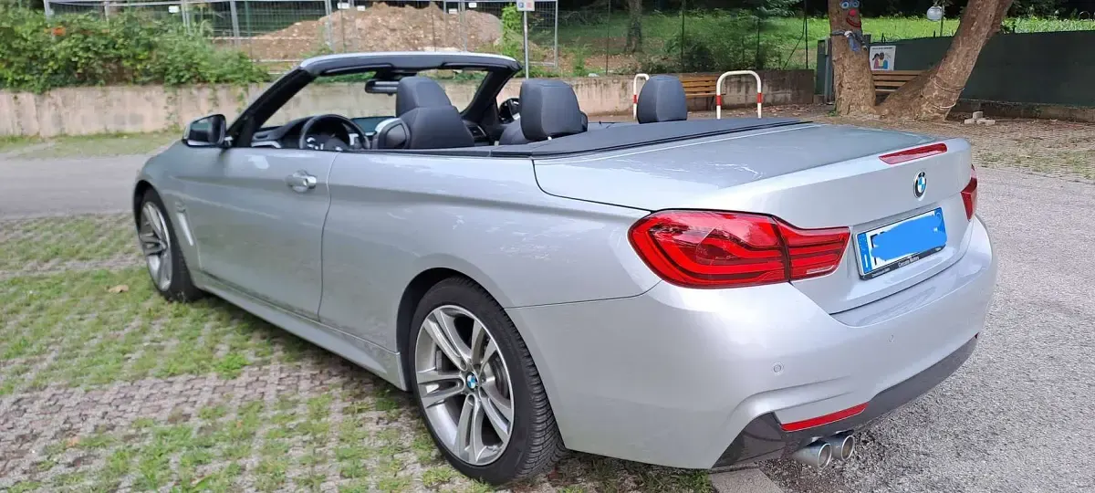 Usata BMW 425 M Sport 224 CV (164 kW) 2018 Argento Coupé