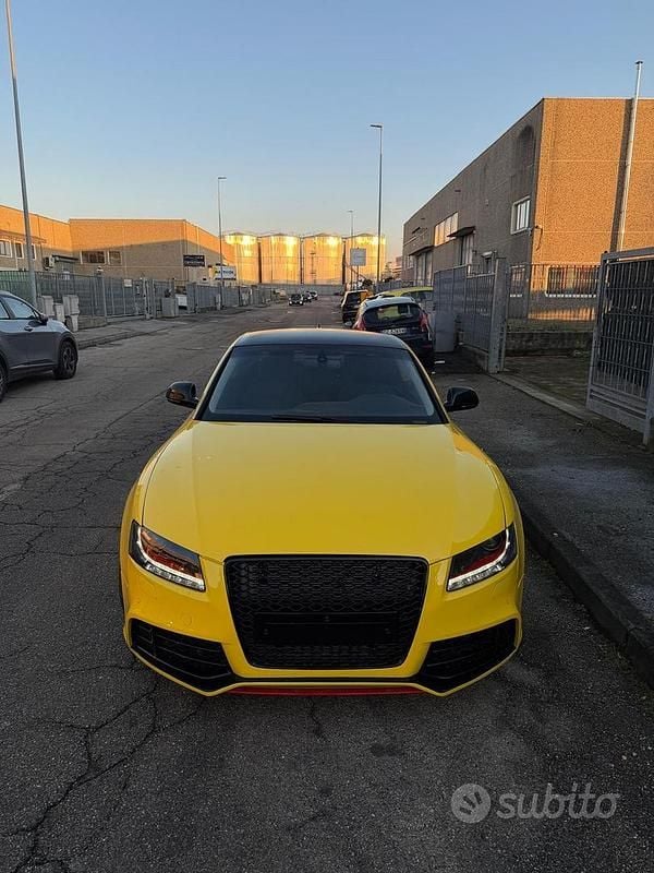 Usata Audi A5 2010 Giallo Coupé