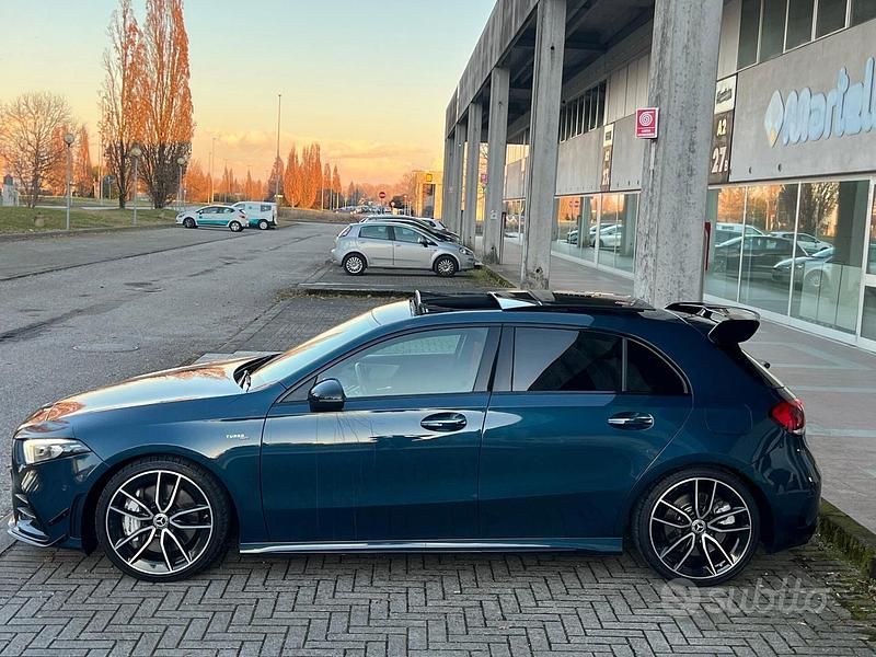 Usata Mercedes A35 AMG AMG 306 CV (225 kW) 2019 Blu Berlina