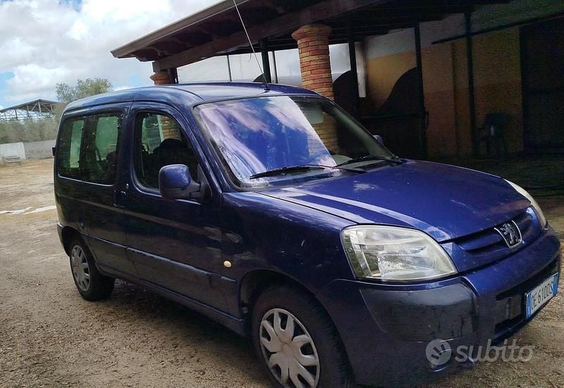 Usata Peugeot Partner 90 CV (66 kW) 2006 Blu Monovolume