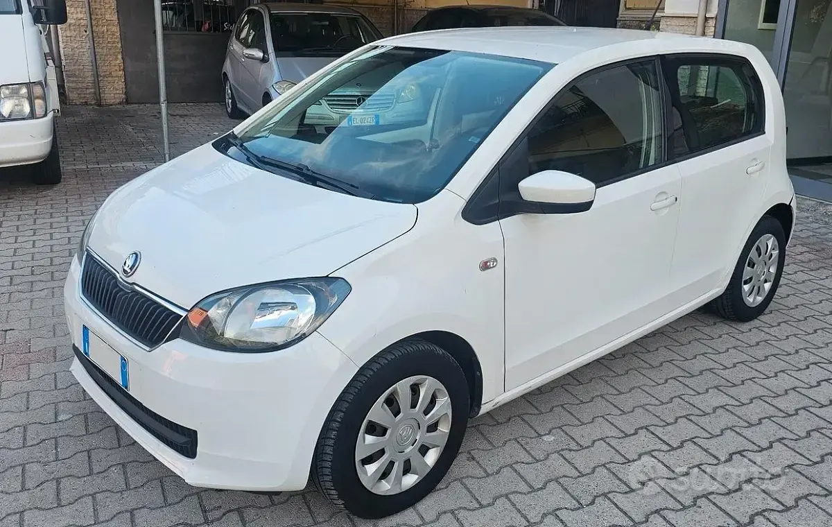 Usata Skoda Citigo 60 CV (44 kW) 2016 Bianco Utilitaria