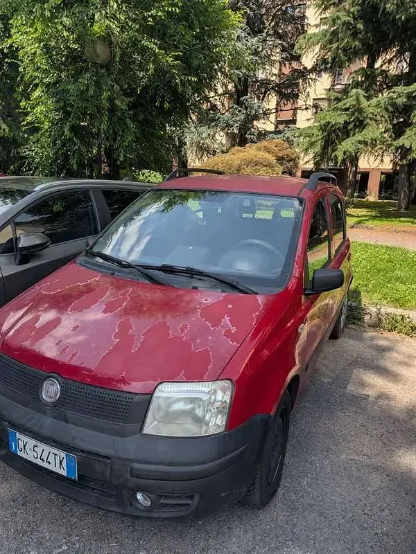 Usata Fiat Panda 54 CV (39 kW) 2009 Rosso Utilitaria