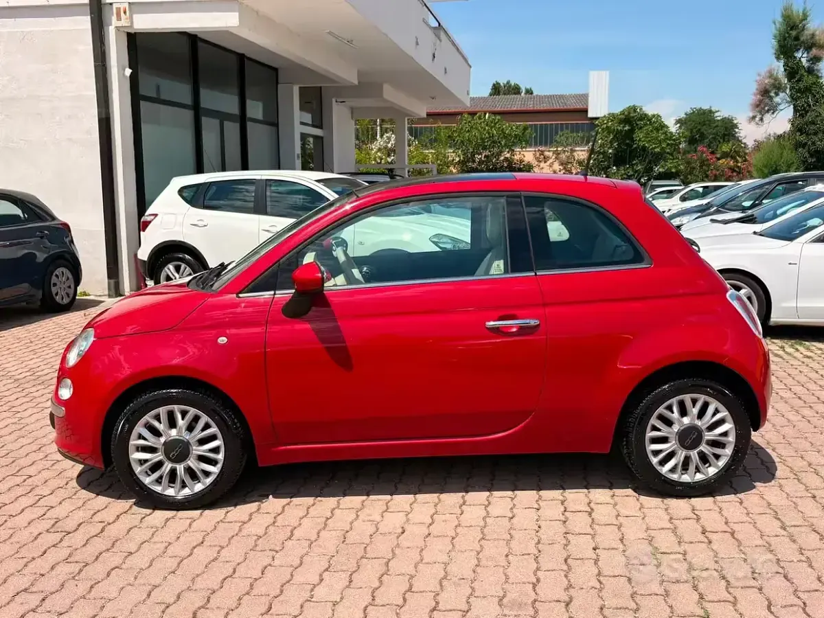 Usata Fiat 500 95 CV (69 kW) 2016 Rosso Utilitaria