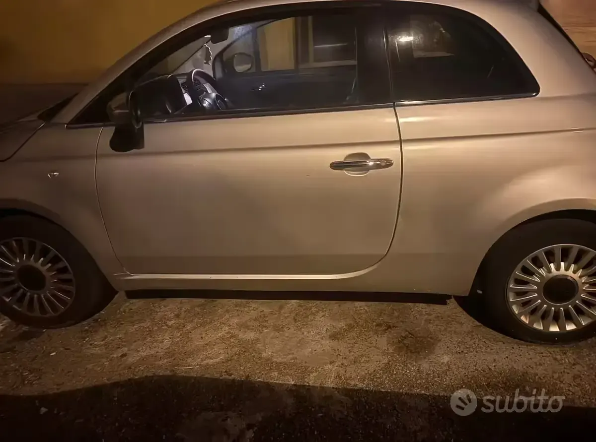 Usata Fiat 500 75 CV (55 kW) 2008 Grigio Berlina