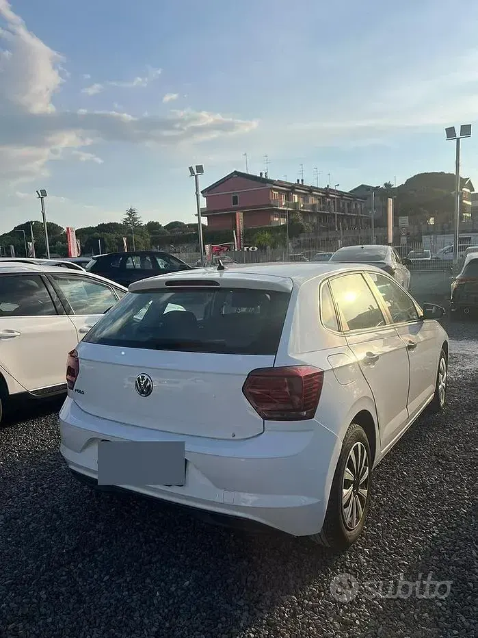 Usata VW Polo 80 CV (58 kW) 2018 Bianco Utilitaria