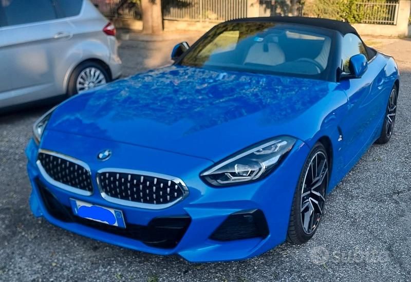 Usata BMW Z4 M Sport 2022 Blu Cabrio