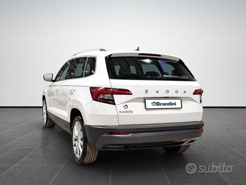 Usata Skoda Karoq Style 116 CV (85 kW) 2019 Bianco SUV