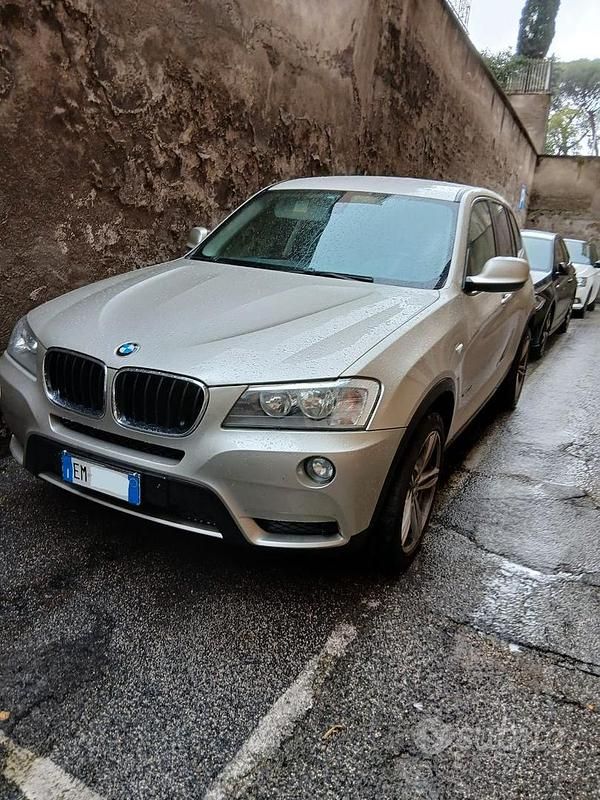 Usata BMW X3 Efficient Dynamics 184 CV (135 kW) 2012 Grigio SUV