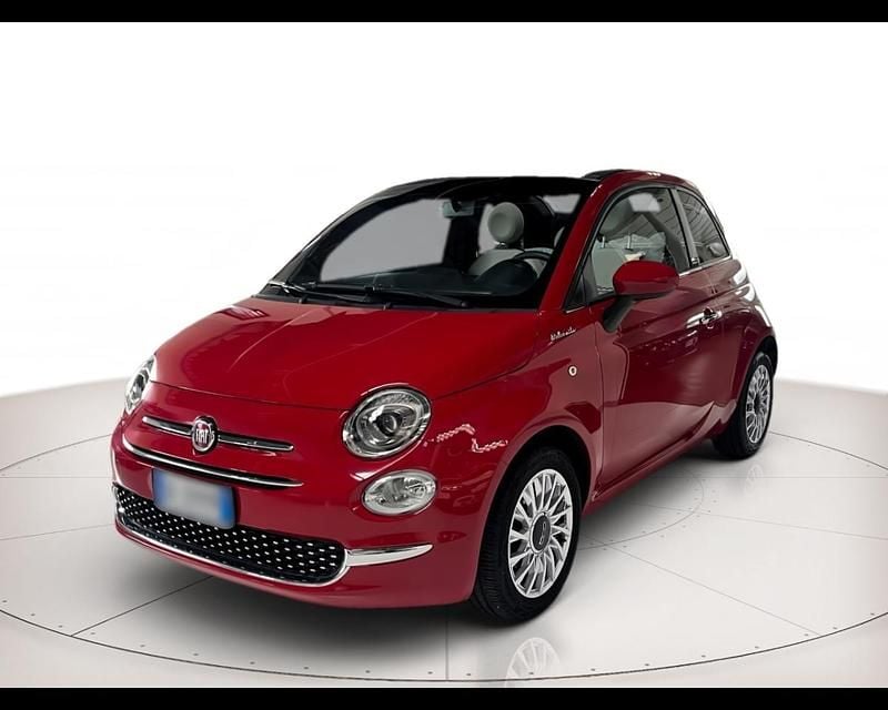 Rosso Usata 2022 Fiat 500C Dolcevita Cabrio | 14.900 € (Cara) - Immagine 1/4