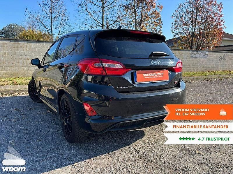 Usata Ford Fiesta S 85 CV (62 kW) 2018 Nero Berlina
