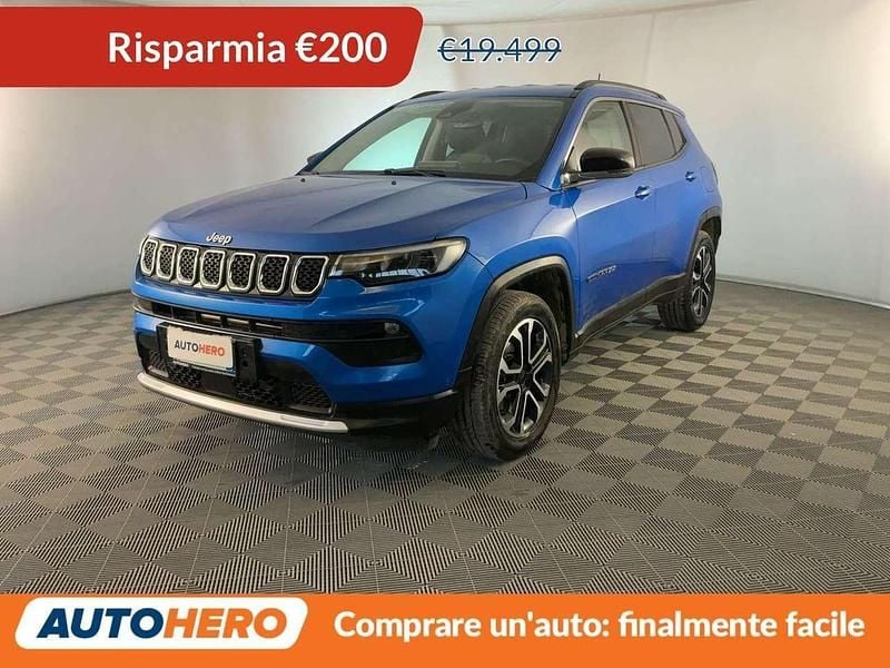 Usata Jeep Compass Limited 131 CV (96 kW) 2021 Blu/azzurro SUV