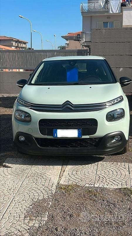 Usata Citroën C3 82 CV (60 kW) 2018 Verde Berlina
