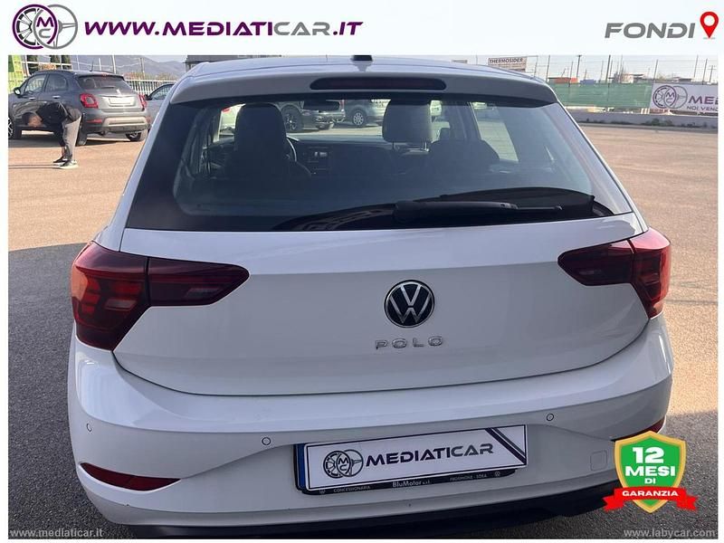 Usata VW Polo Life 95 CV (69 kW) 2022 Bianco Berlina
