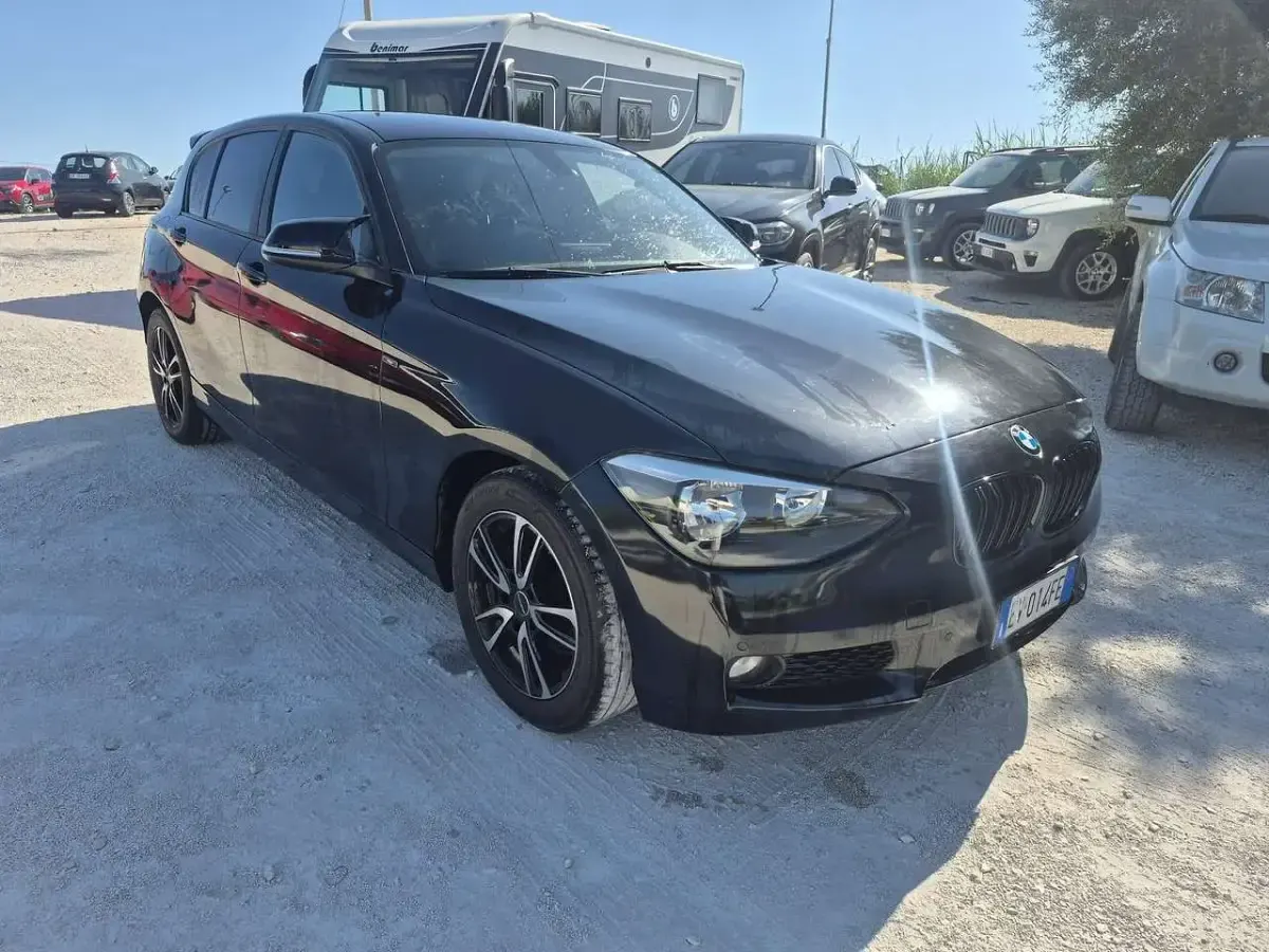 Usata BMW 120 184 CV (135 kW) 2014 Nero Utilitaria