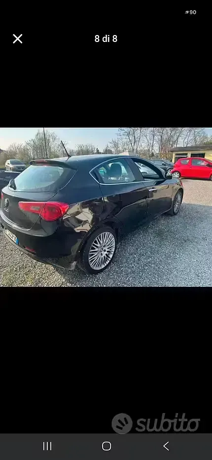 Usata Alfa Romeo Giulietta 120 CV (88 kW) 2010 Nero Utilitaria