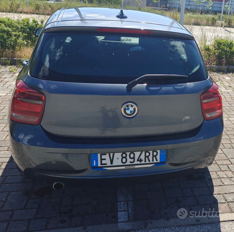 Usata BMW 116 116 CV (85 kW) 2014 Grigio Utilitaria