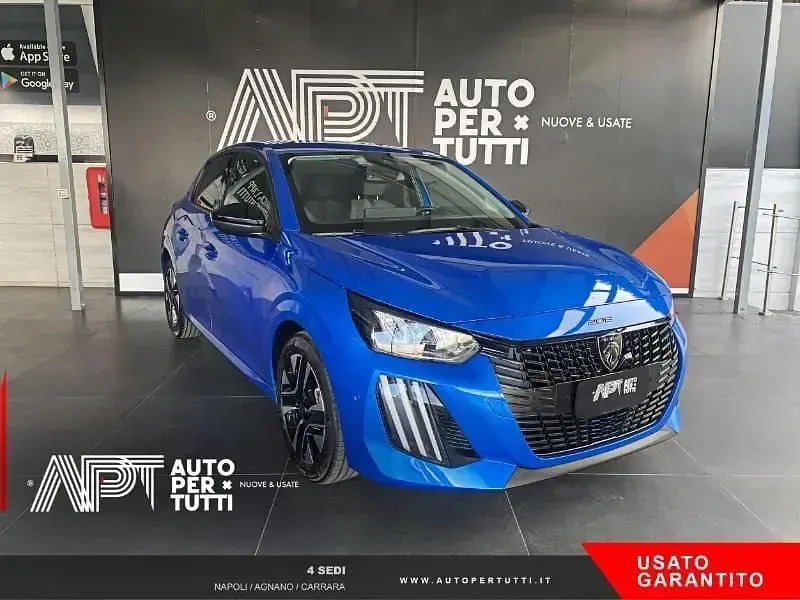 Usata Peugeot 208 Allure 101 CV (74 kW) 2024 Blu Utilitaria
