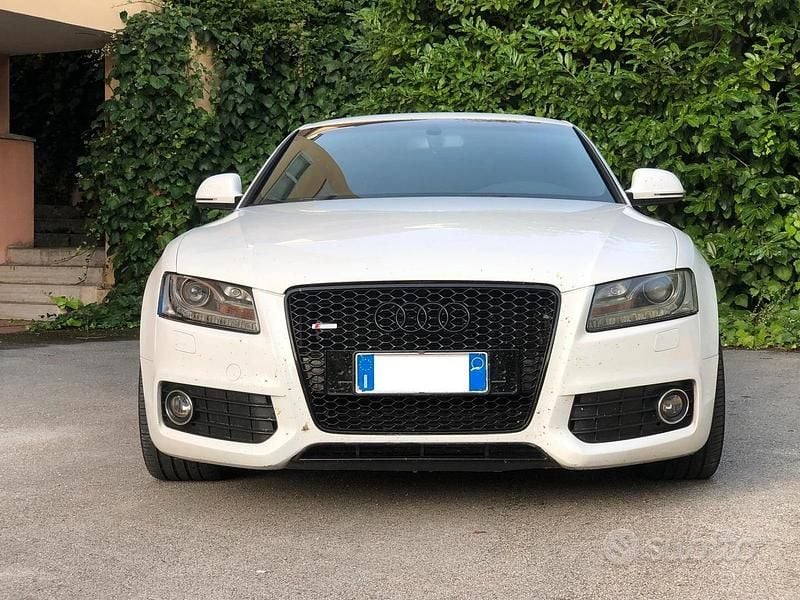 Usata Audi A5 190 CV (139 kW) 2008 Bianco Coupé