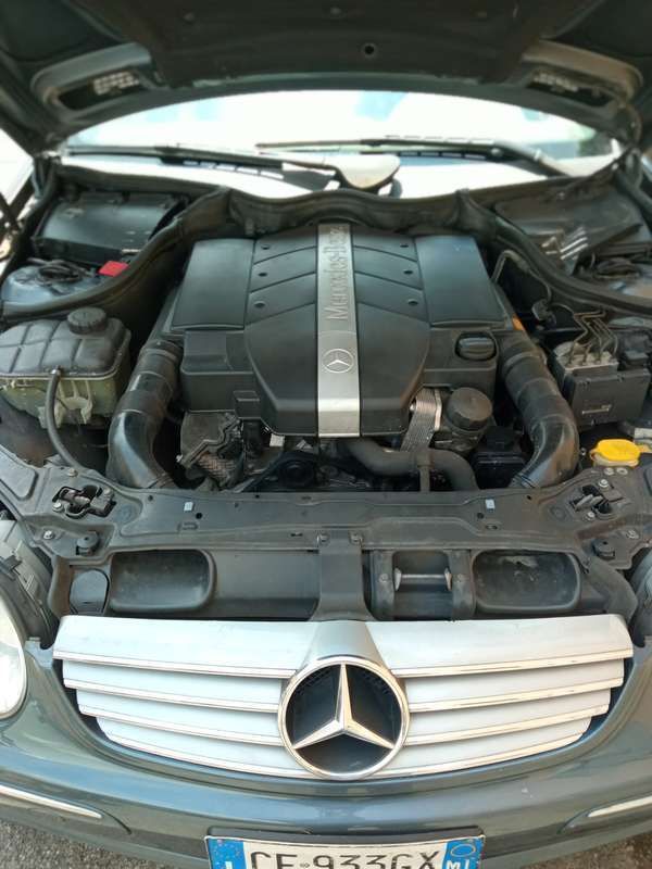 Blu/azzurro Usata 2003 Mercedes CLK320 Avantgarde Coupé | 9000 € (Super prezzo) - Immagine 1/4