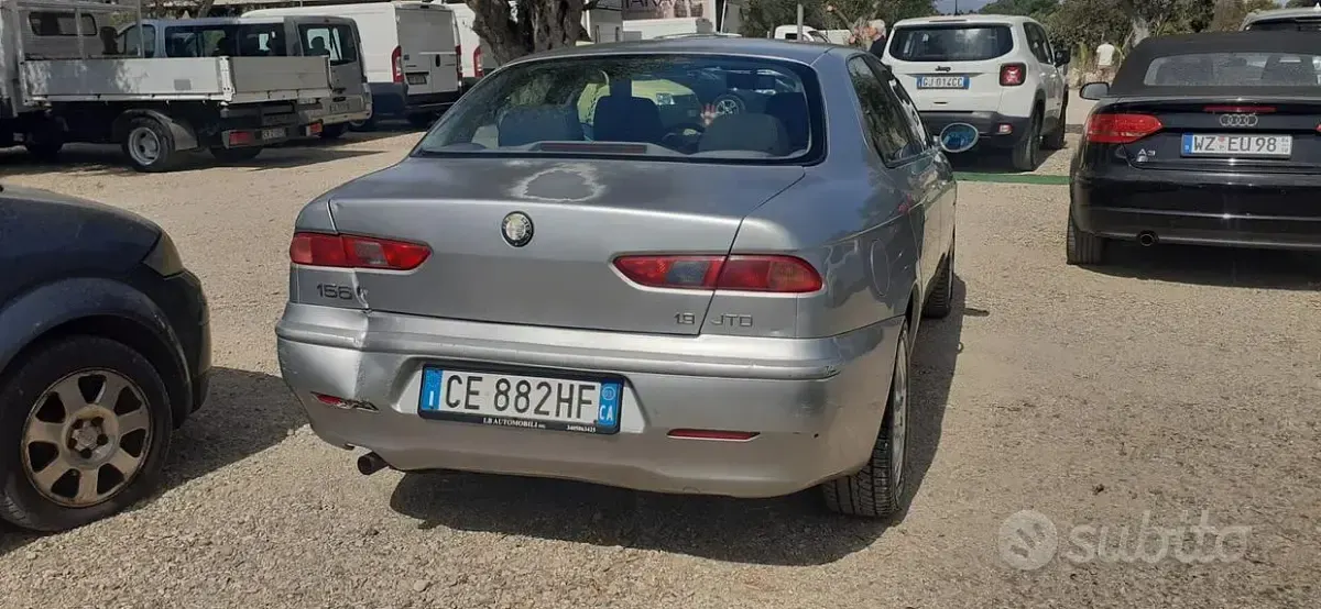 Usata Alfa Romeo 156 116 CV (85 kW) 2003 Grigio Berlina