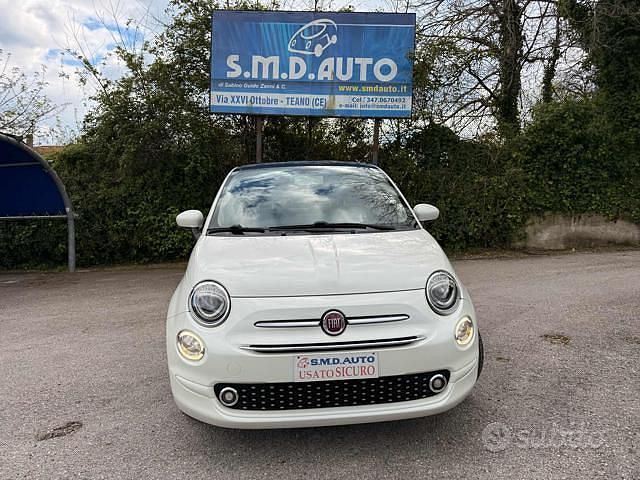 Usata Fiat 500 Lounge 69 CV (50 kW) 2018 Bianco Utilitaria