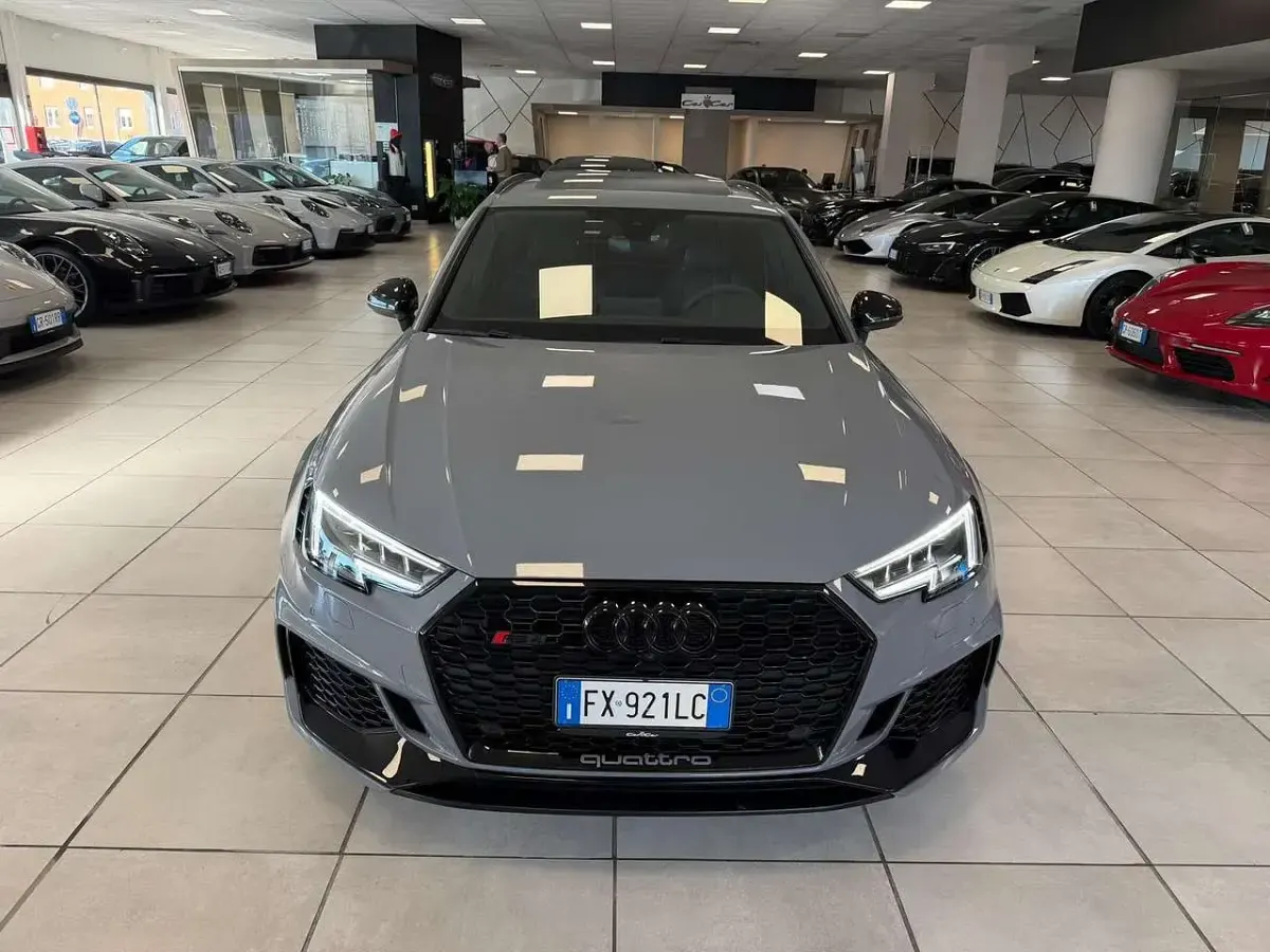 Usata Audi RS4 Ambiente 450 CV (330 kW) 2019 Grigio Station wagon
