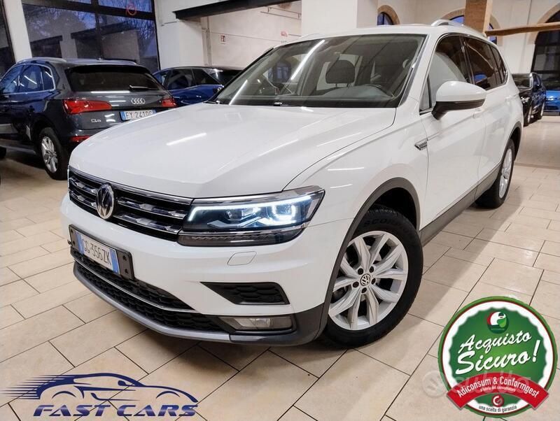 Bianco Usata 2021 VW Tiguan Allspace Advance SUV | 20.900 € (Ottimo prezzo) - Immagine 1/4