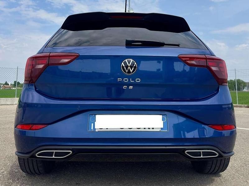 Usata VW Polo R-line 95 CV (69 kW) 2023 Blu/azzurro Utilitaria