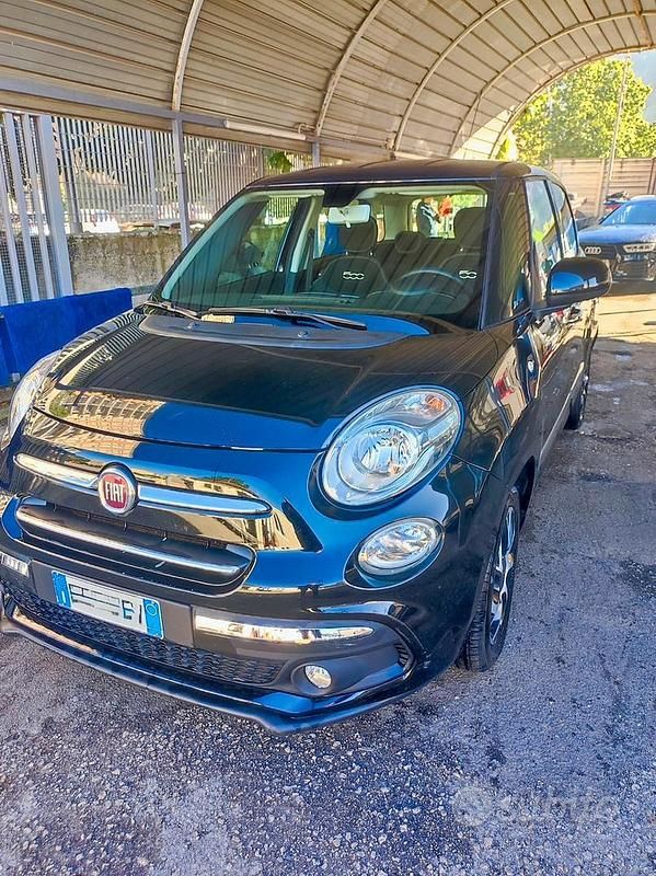 Usata Fiat 500L Lounge 85 CV (62 kW) 2018 Nero Monovolume
