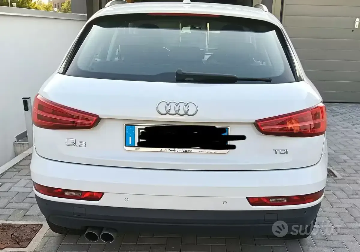 Usata Audi Q3 120 CV (88 kW) 2018 Bianco SUV