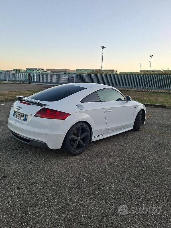 Usata Audi TT S-Line 170 CV (125 kW) 2012 Bianco Coupé