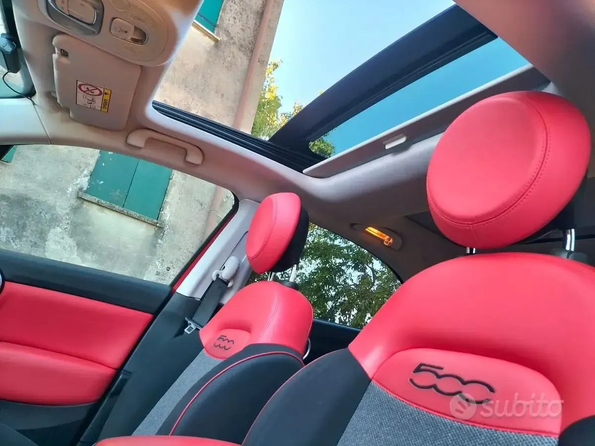 Usata Fiat 500X Lounge 140 CV (102 kW) 2016 Rosso SUV