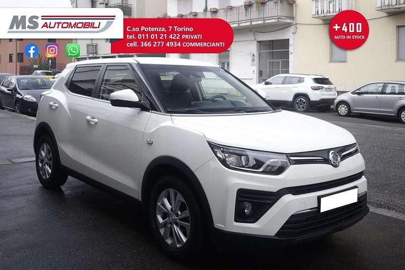 Bianco Usata 2021 Ssangyong (KGM) Tivoli SUV | 10.900 € (Buon prezzo) - Immagine 1/4