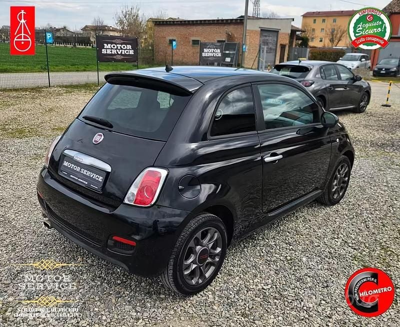Usata Fiat 500S 69 CV (50 kW) 2013 Nero Utilitaria