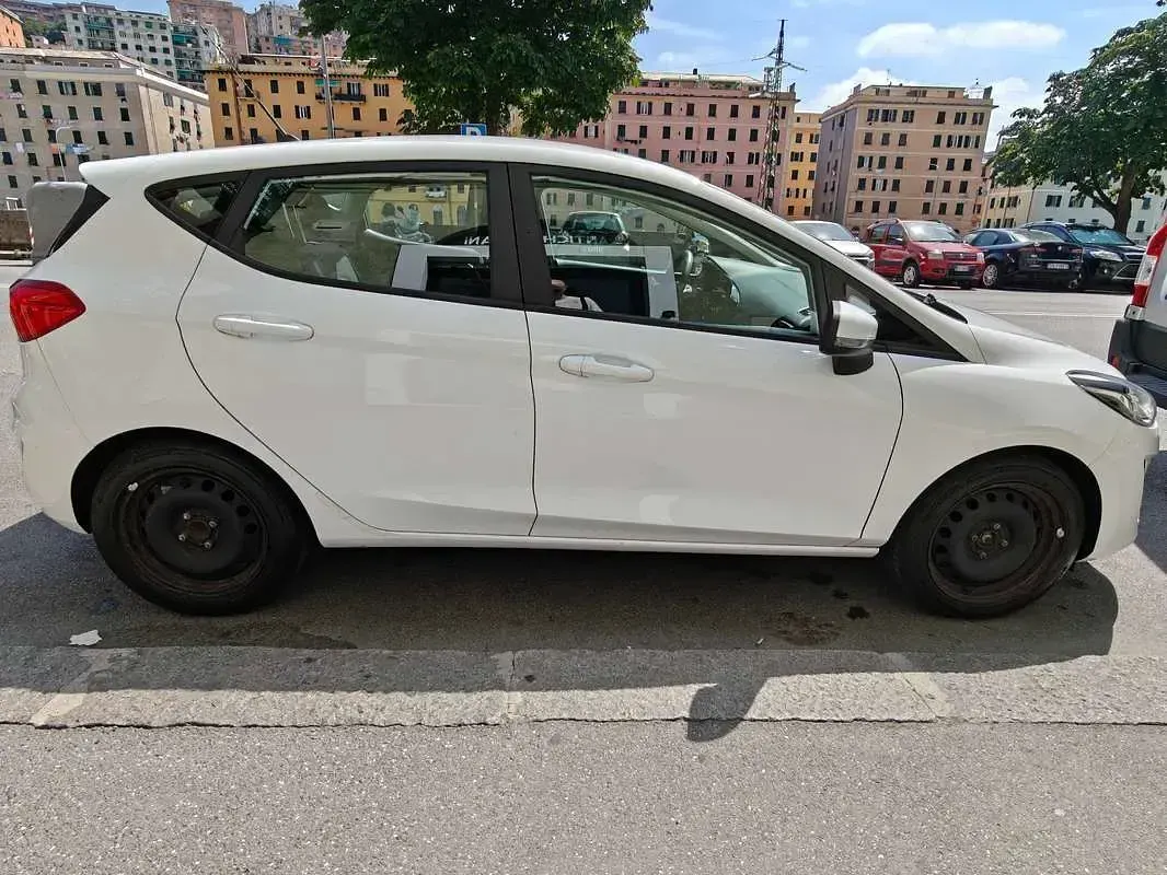 Usata Ford Fiesta 86 CV (63 kW) 2017 Bianco Utilitaria