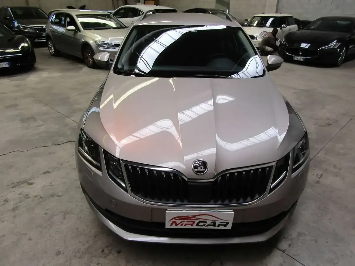Usata Skoda Octavia Executive 150 CV (110 kW) 2019 Argento metallizzato Station wagon