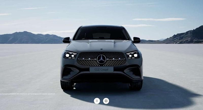 Nuova Mercedes GLE450 AMG AMG Line Premium 367 CV (269 kW) 2026 Grigio Coupé