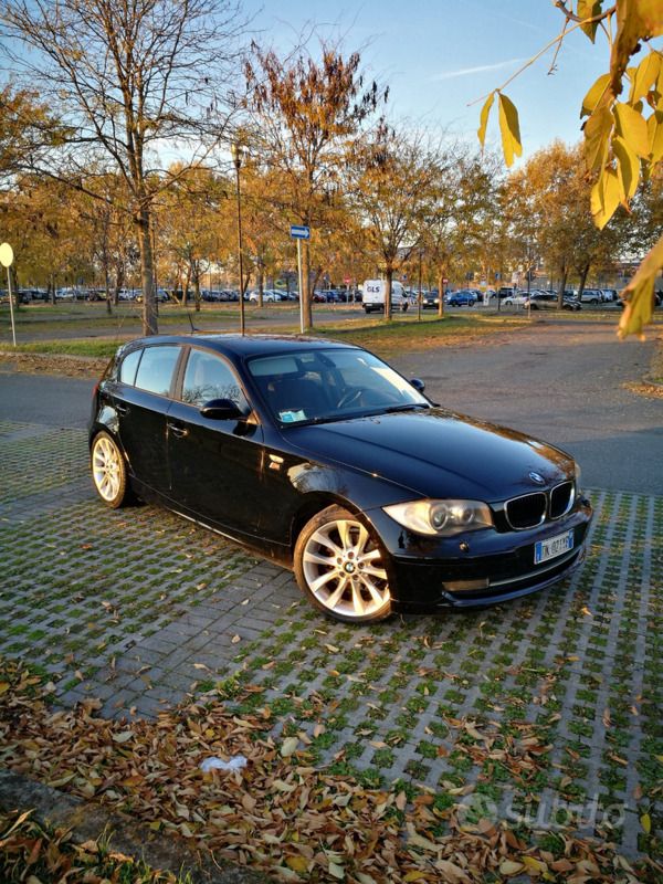 Usata BMW 120 177 CV (130 kW) 2007 Nero Utilitaria