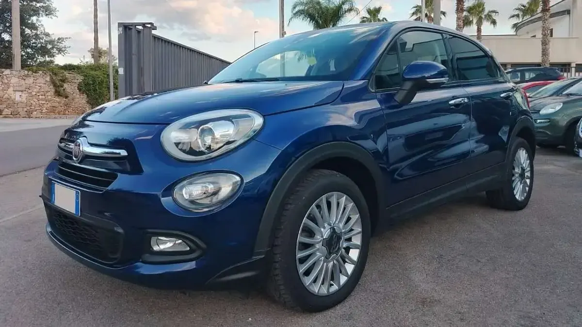 Usata Fiat 500X Lounge 120 CV (88 kW) 2018 Blu/azzurro SUV