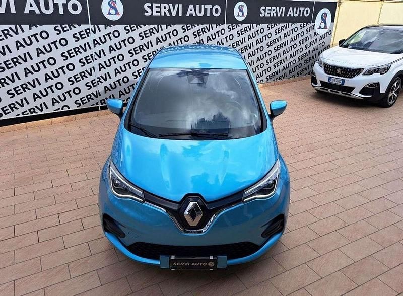 Usata Renault Zoe Intens 100 kW (136 CV) 2021 Blu Utilitaria